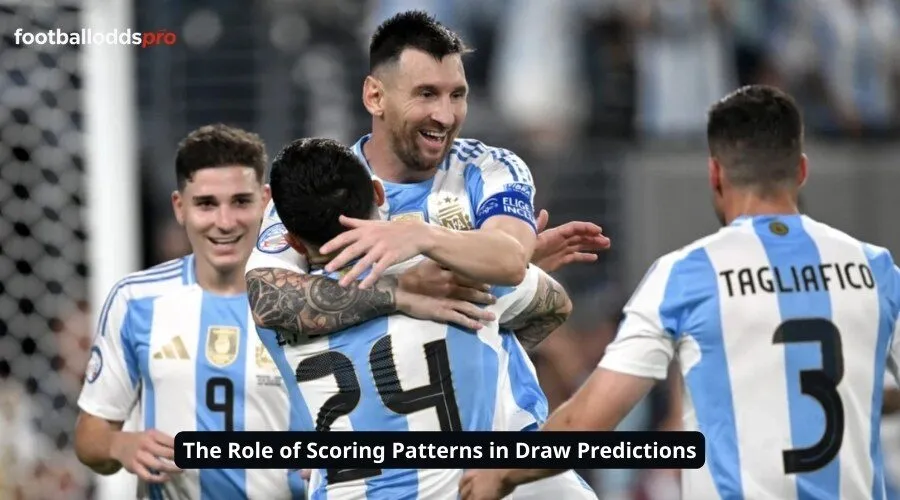The Role of Scoring Patterns in Draw Predictions
